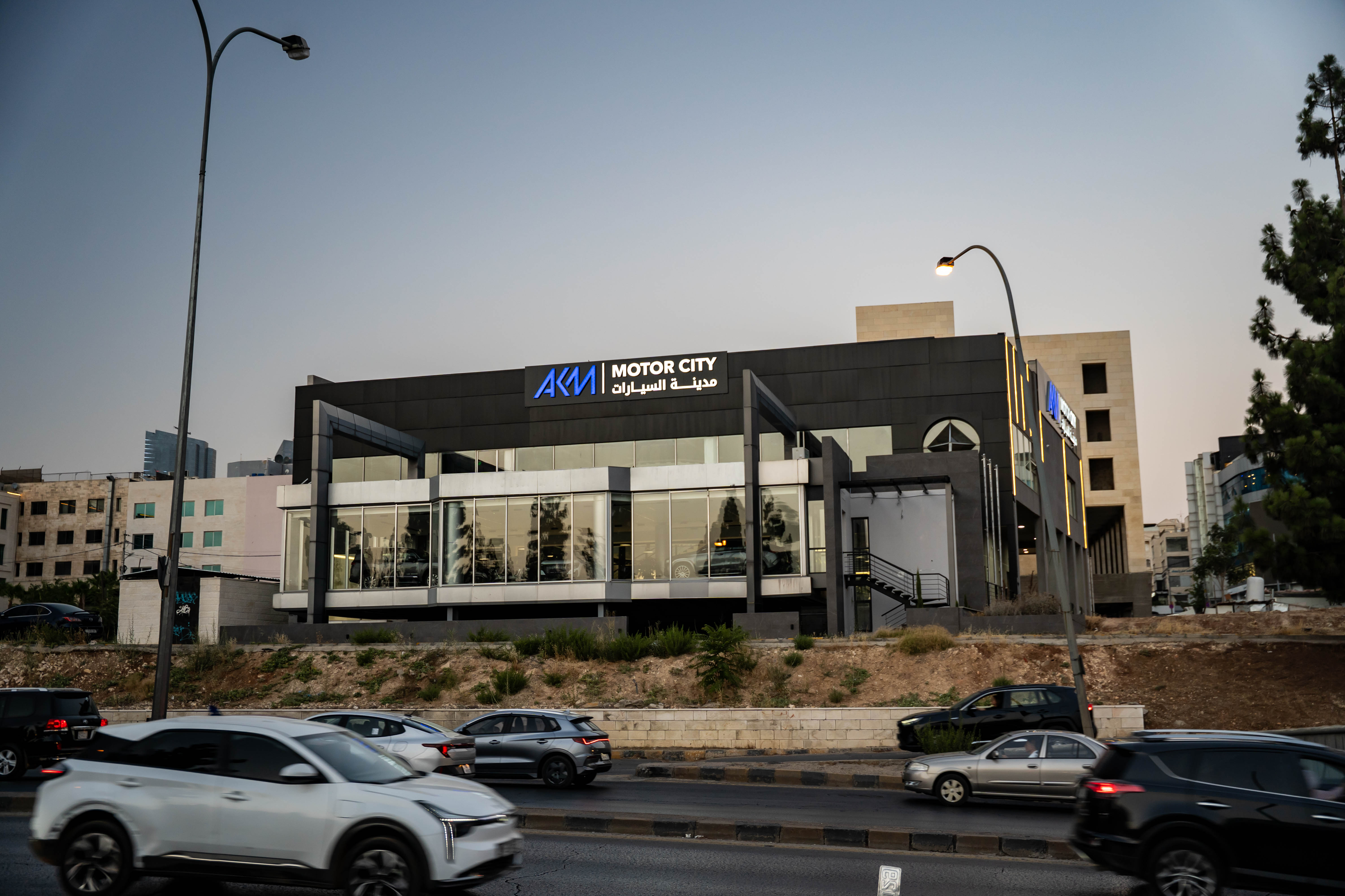 Cars showroom